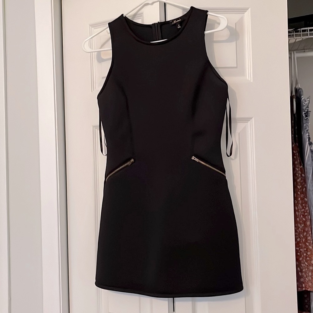 Black work appropriate mini dress
